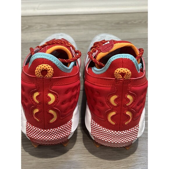 Bryce Harper Under Armour Low ST Baseball Cleats UA 8 Red White Men's Size 12 - Picture 5 of 7